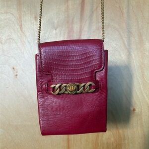 Evening Leather Shoulder Bag